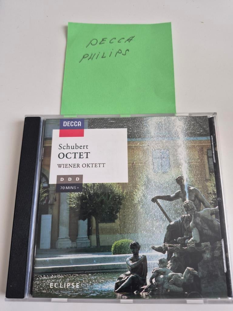 Schubert Octet & Minuet - Wiener Oktett & Bläsersolisten CD, Cd's en Dvd's, Ophalen of Verzenden, Romantiek, Gebruikt, Kamermuziek
