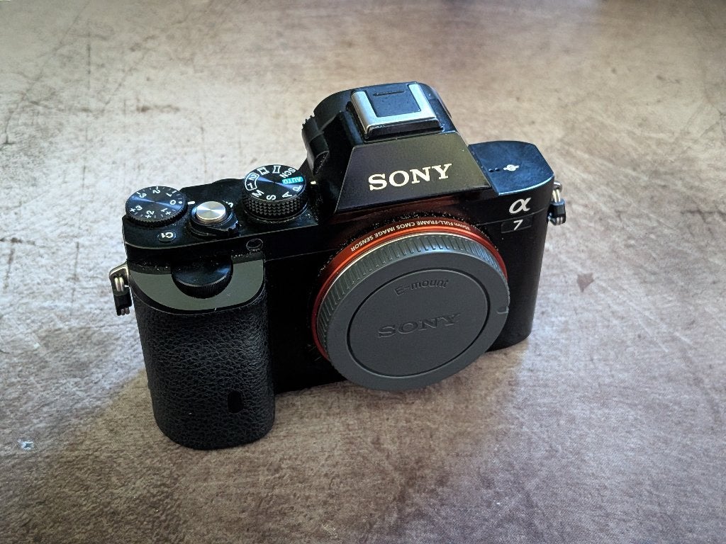 Sony A7 mk1, Bluetooth, Gebruikt, Spiegelreflex, Ophalen of Verzenden