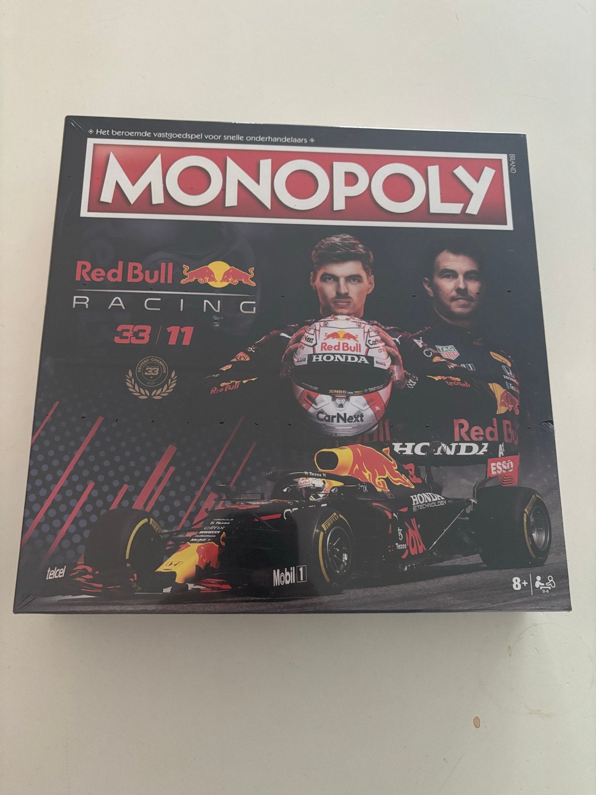 Monopoly Red Bull Racing - Nieuw in plastic, Drie of vier spelers, Ophalen of Verzenden, Nieuw