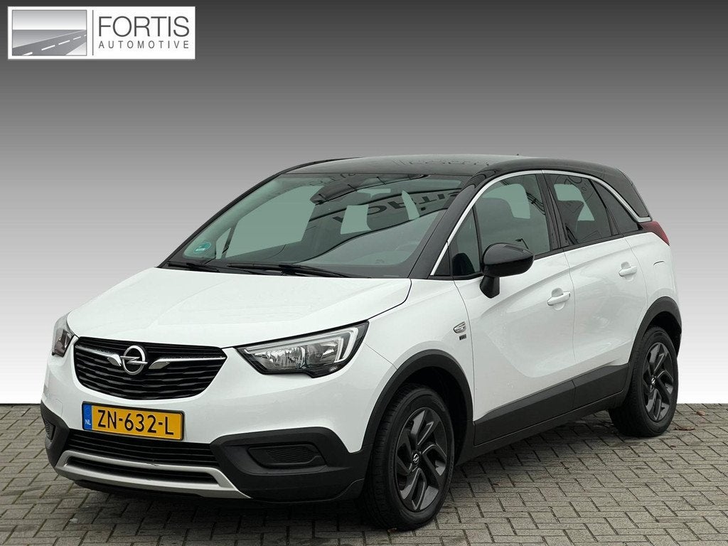 Opel Crossland X 1.2 Turbo 120 Jaar Edition NL-AUTO | AIRCO, Auto's, Opel, Voorwielaandrijving, Gebruikt, 1199 cc, Wit