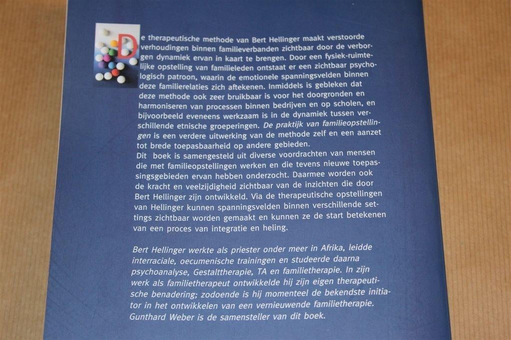 Familieopstellingen in de Praktijk — Werk van Bert Hellinger, Boeken, Ophalen of Verzenden, Gelezen