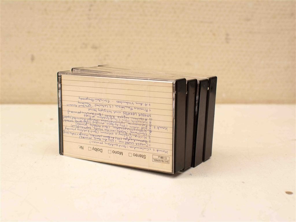 4 Basf cassettebandjes 38258
