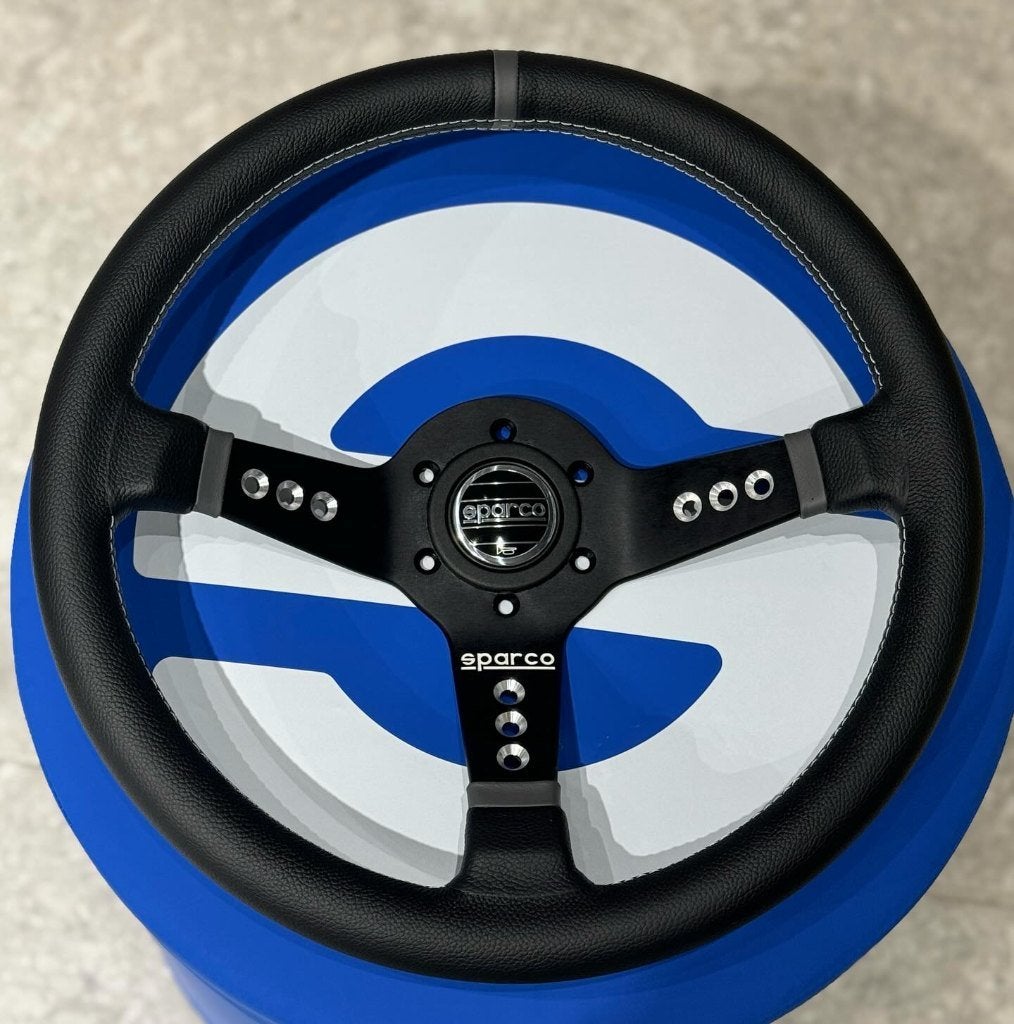 Sparco Piuma L777 stuur sportstuur racestuur leder suede, Ophalen of Verzenden