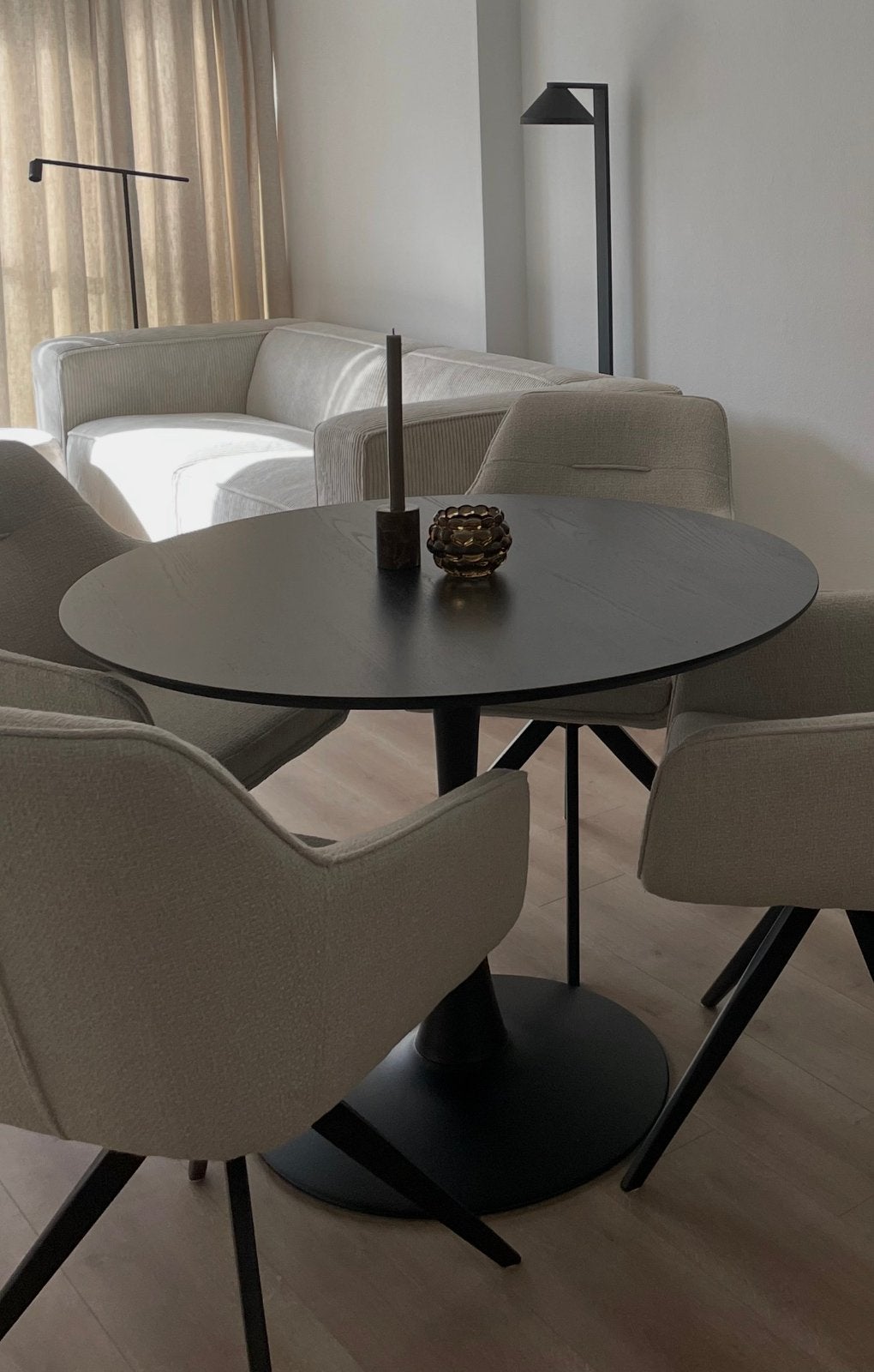 Eettafel, Ophalen, Zo goed als nieuw, Rond, 100 tot 150 cm