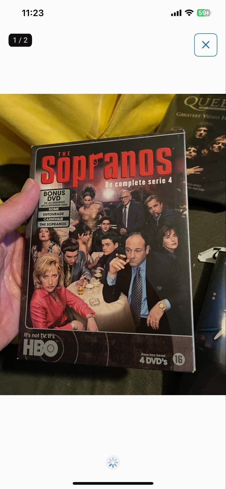 The Sopranos - De complete serie 4 (DVD), Maffia en Misdaad, Vanaf 16 jaar, Nederlands, Ophalen of Verzenden