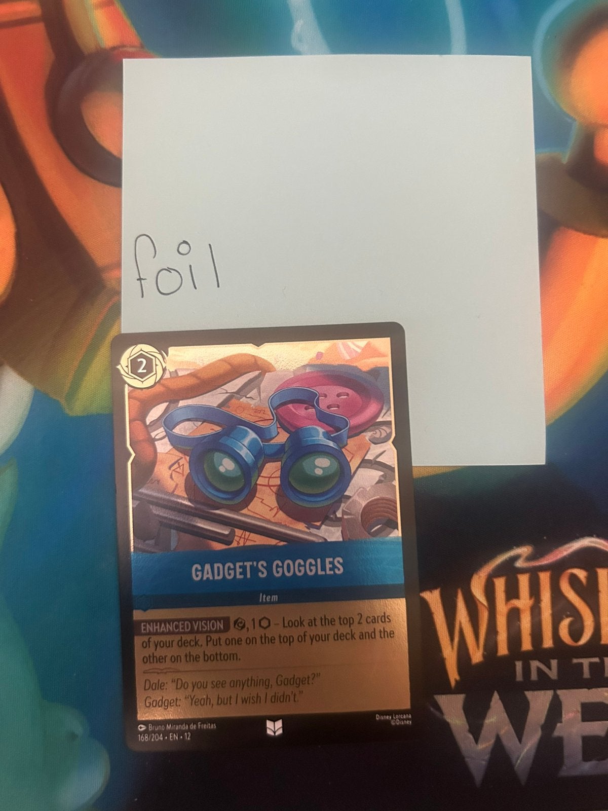 Gadget’s goggles foil, Ophalen of Verzenden, Nieuw, Foil