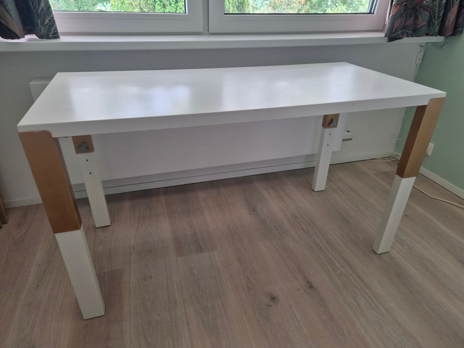 Bureau Pahl Ikea 128 x 58 x 60/72, Ophalen, Gebruikt, 128 cm, Kinderbureau
