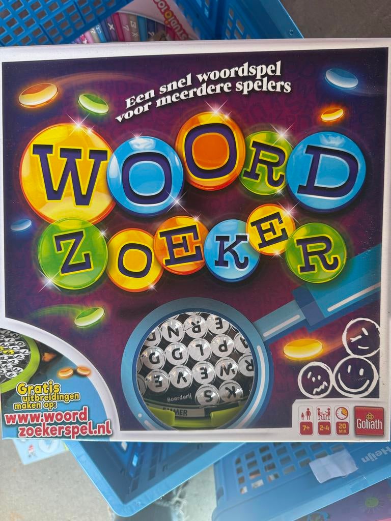Woordzoeker Bordspel - Nieuwstaat, Drie of vier spelers, Ophalen of Verzenden, Nieuw