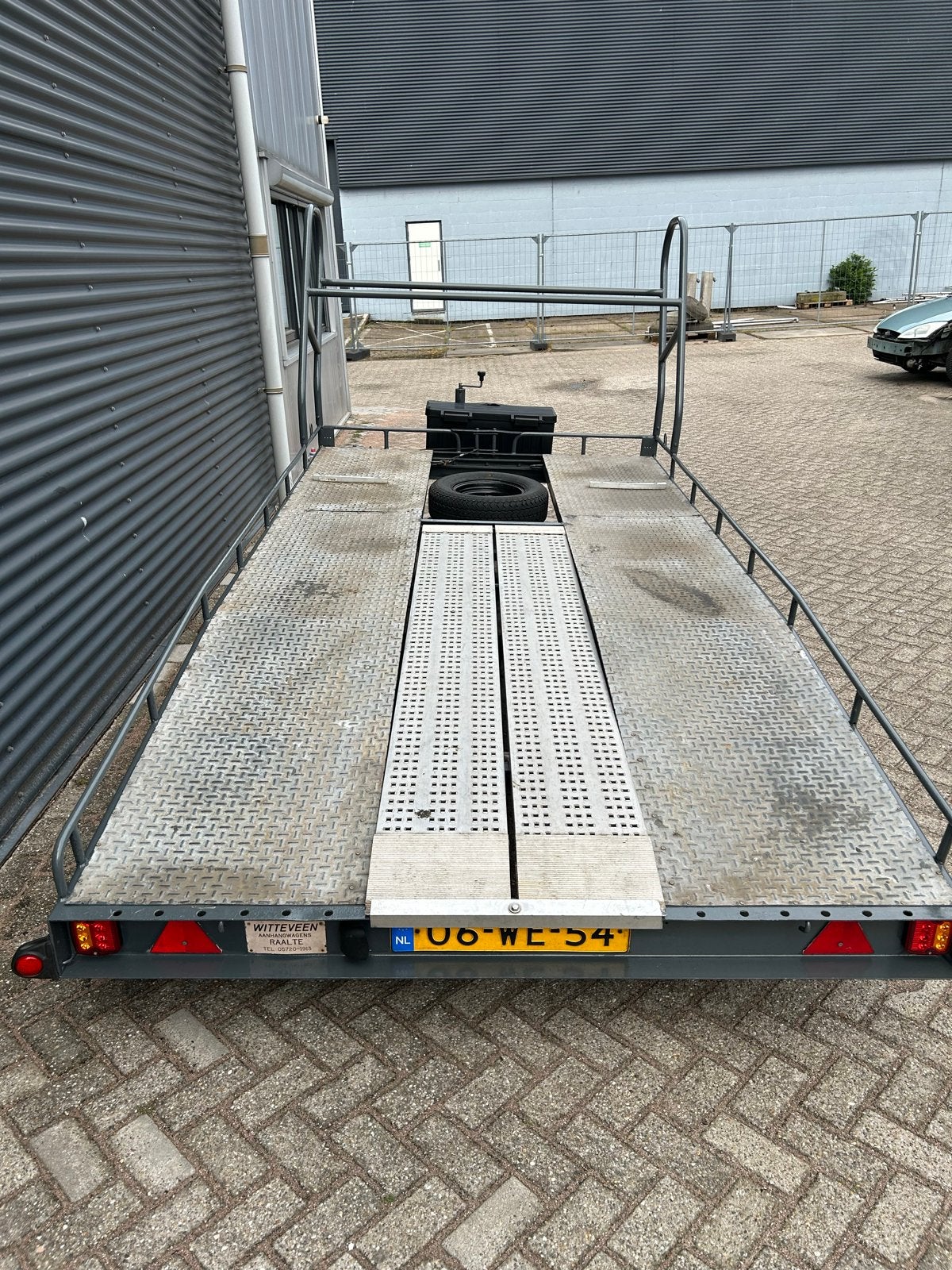 Witteveen Autotransporter / Goede staat / Bandenrek, Ophalen, Gebruikt, Witteveen 1, Witteveen