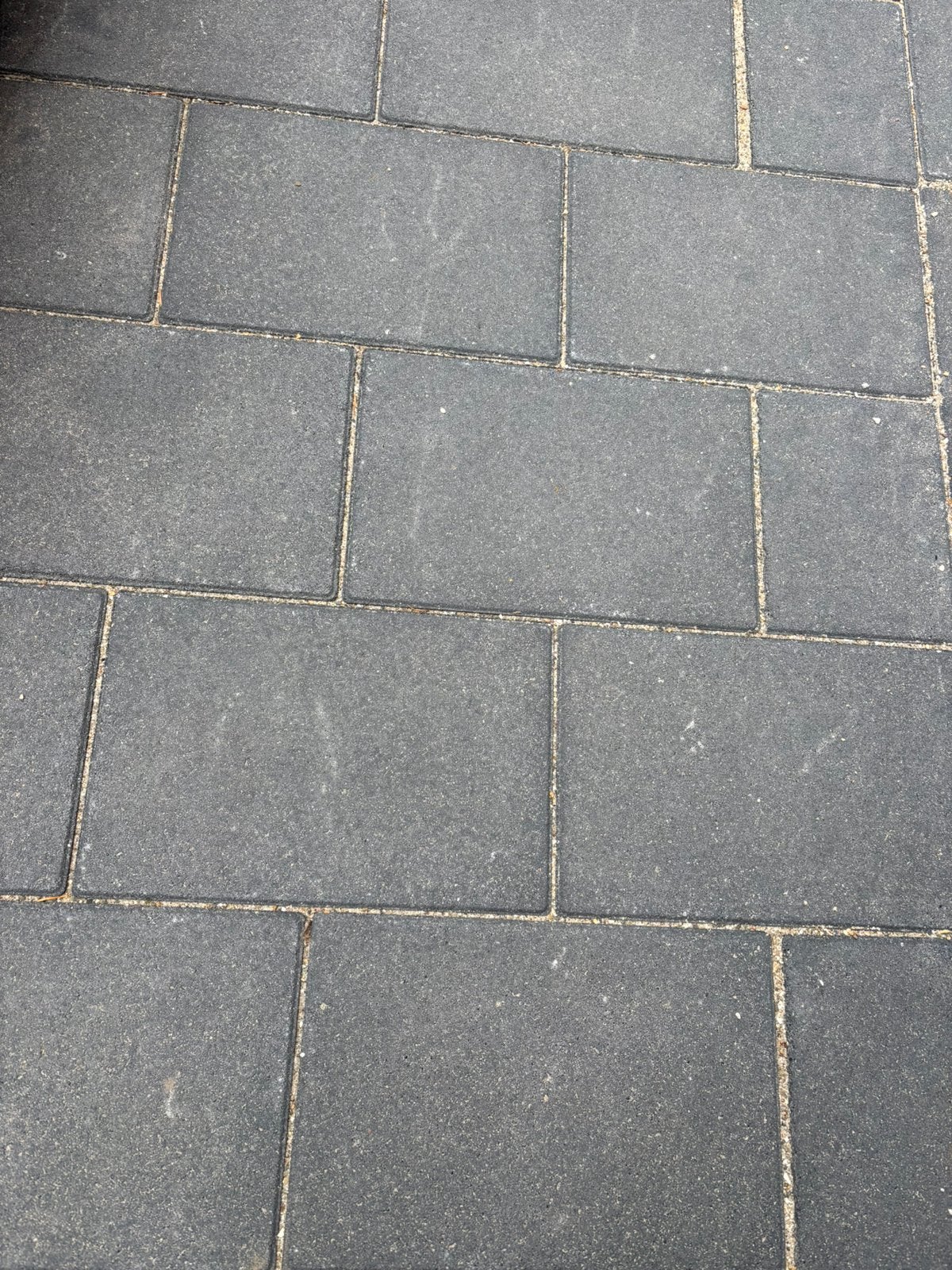 55 Antraciet geoklinkers 30x20x8 cm + 3 opsluitbanden, Ophalen, Klinkers, Zo goed als nieuw, Minder dan 5 m²