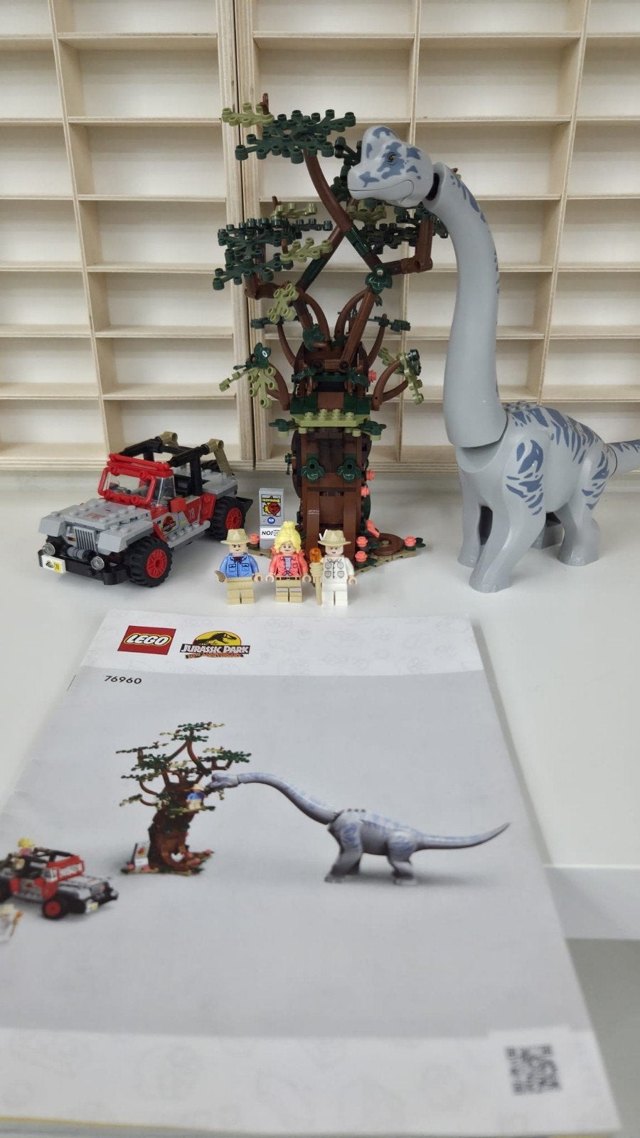 Lego Jurassic world 76960 Brachiosaurus Discovery, Gebruikt, Jurassic World, Lego, Ophalen of Verzenden