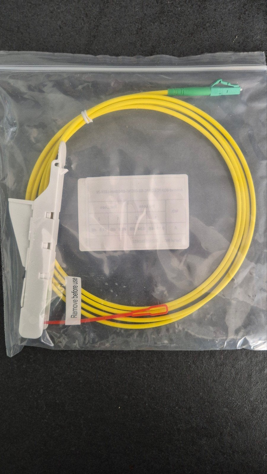 Glasvezel patch kabel FTU-AT01 SC/APC-LC/APC, Ophalen of Verzenden, Nieuw