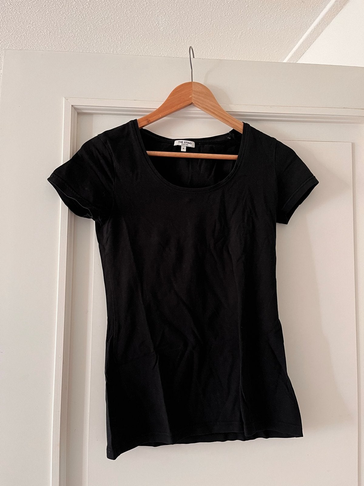 Zwart T-shirt met korte mouwen van The Sting, Maat 38/40 (M), Zwart, Ophalen of Verzenden, Korte mouw