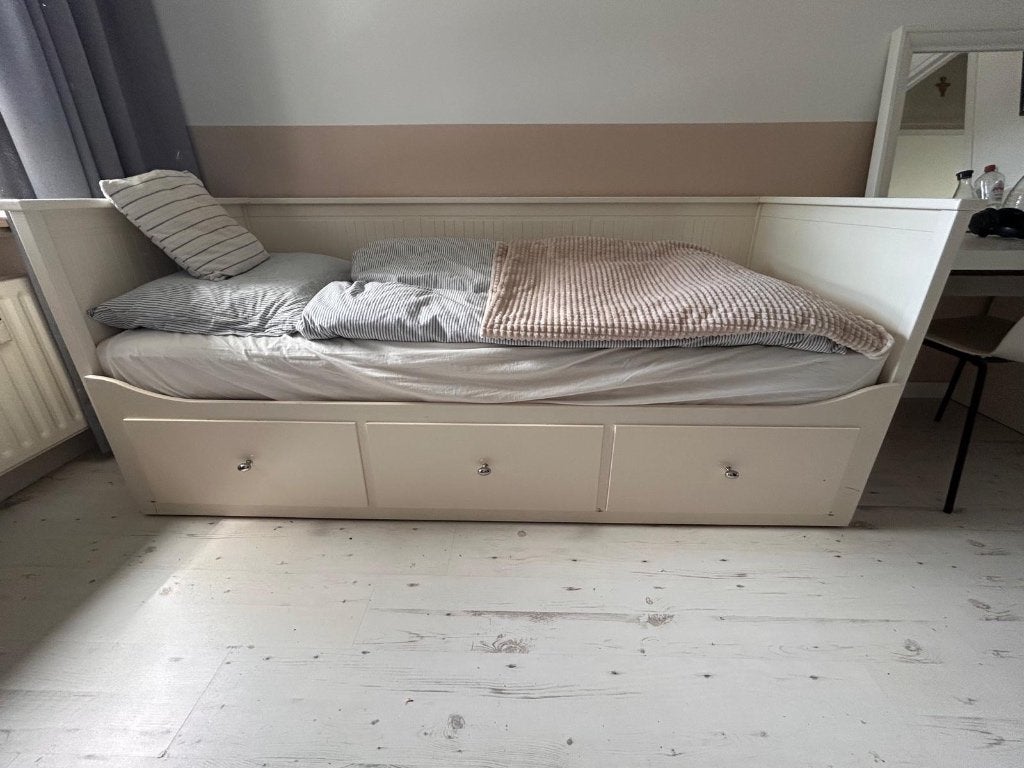 bed uit te trekken, Ophalen, Gebruikt, Eenpersoons, 80 cm