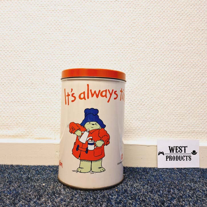 Vintage Douwe Egberts (D.E.) Paddington Blik