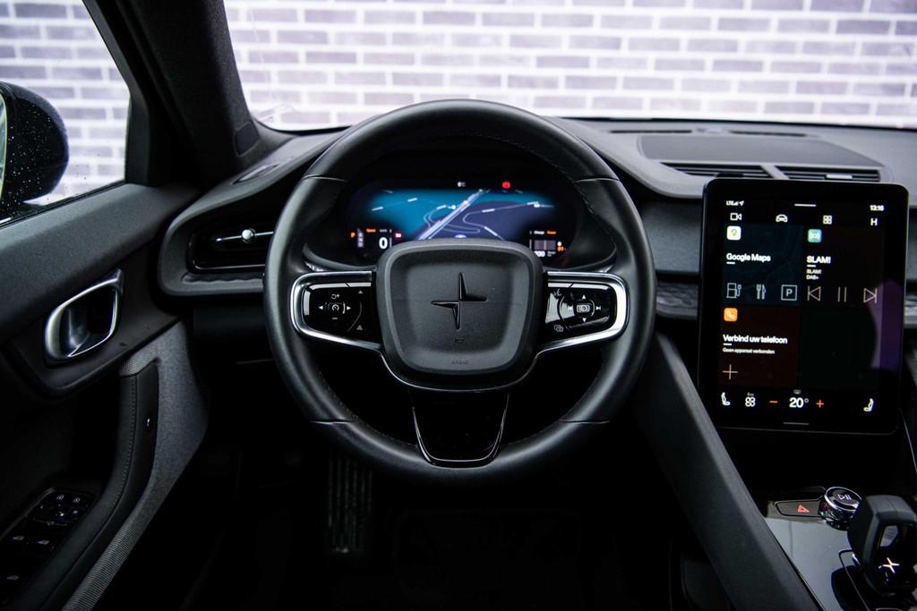 Polestar 2 Long Range Single Motor 78 kWh | Pilot Lite | Ada, Auto's, Polestar, Stof, Gebruikt, 1969 kg, Zwart