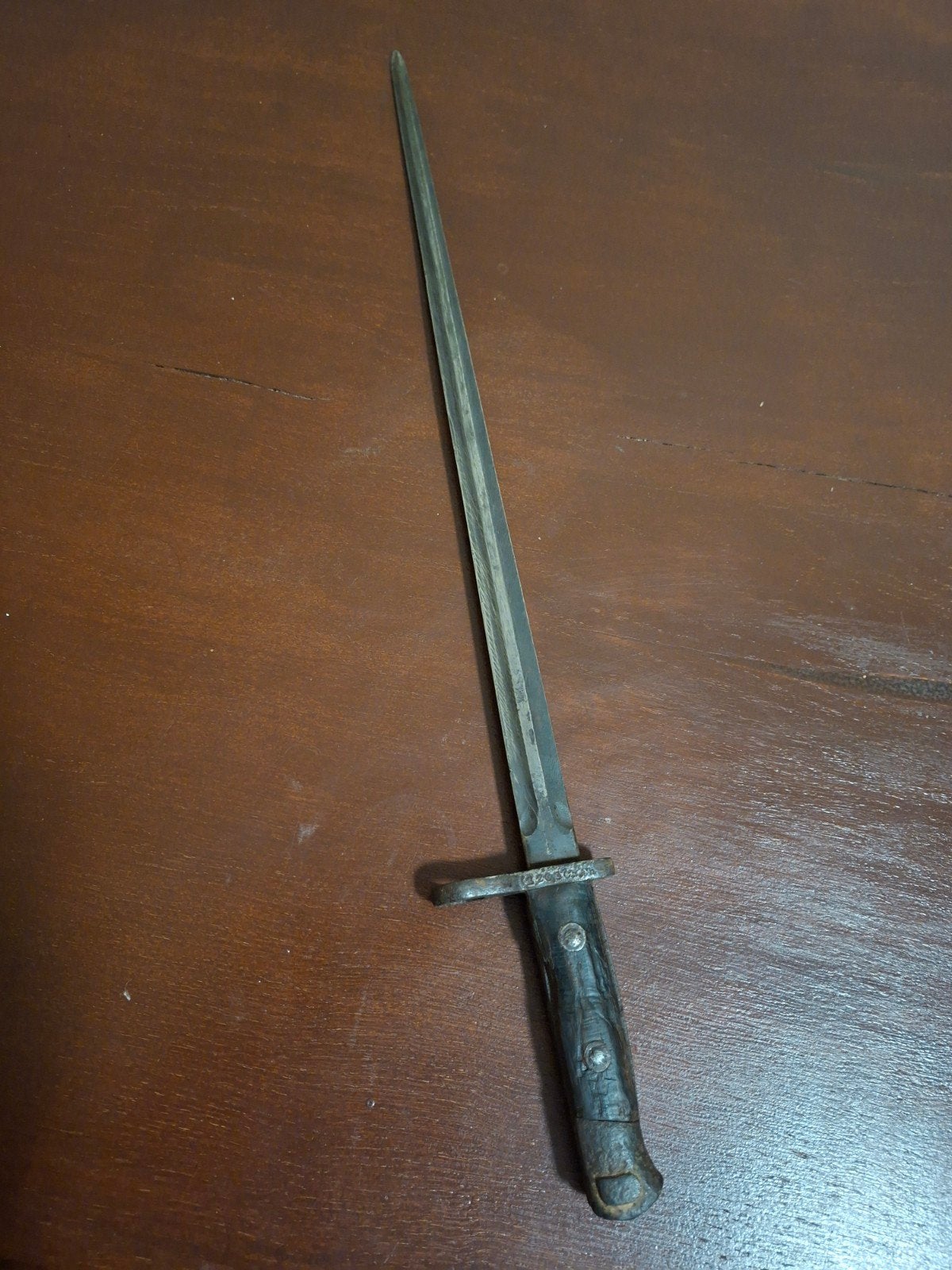Belgische M1916 bajonet wo1 met schede, Verzamelen, Militaria | Tweede Wereldoorlog, Ophalen of Verzenden, Overige gebieden, Mes of Dolk