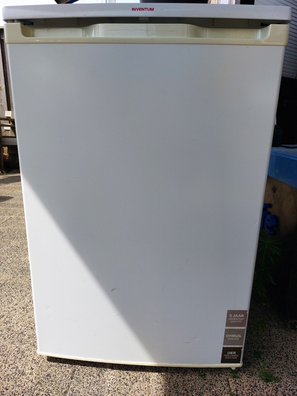 Inventum VR550 tafelmodel vriezer - Werkend & schoon, Gebruikt, Minder dan 60 cm, Vrijstaand, Ophalen