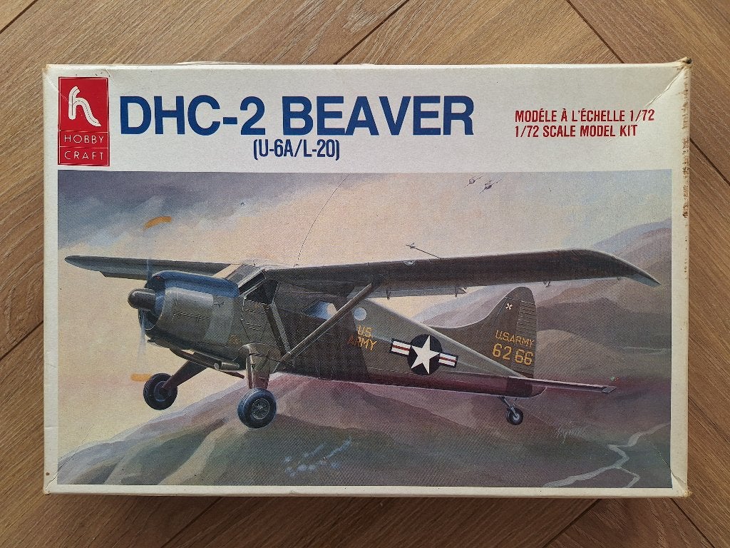 1:72 1/72 Hobby Craft DHC-2 Beaver (U-6A/L-20) KLu, Overige merken, 1:72 tot 1:144, Ophalen of Verzenden, Zo goed als nieuw