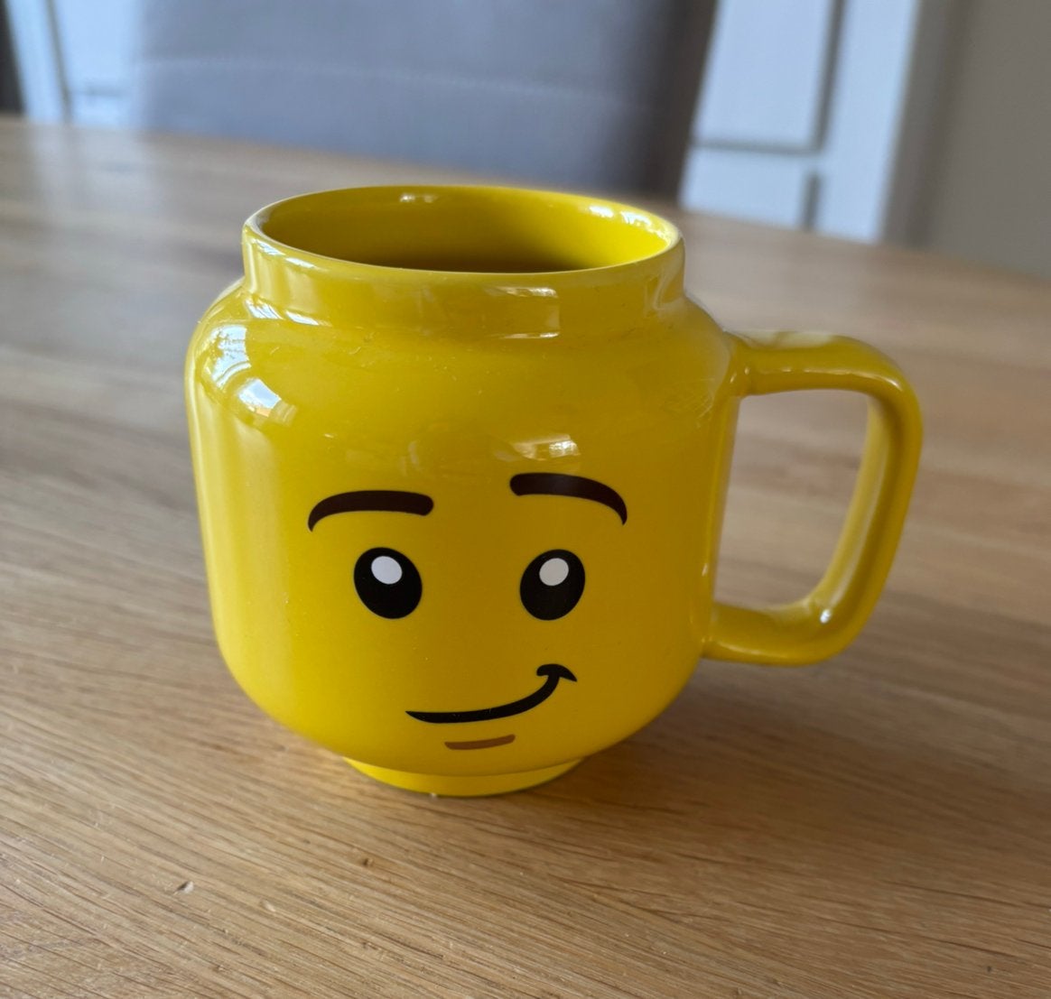 Lego beker 255ml, Keramiek, Ophalen of Verzenden, Zo goed als nieuw, Overige stijlen