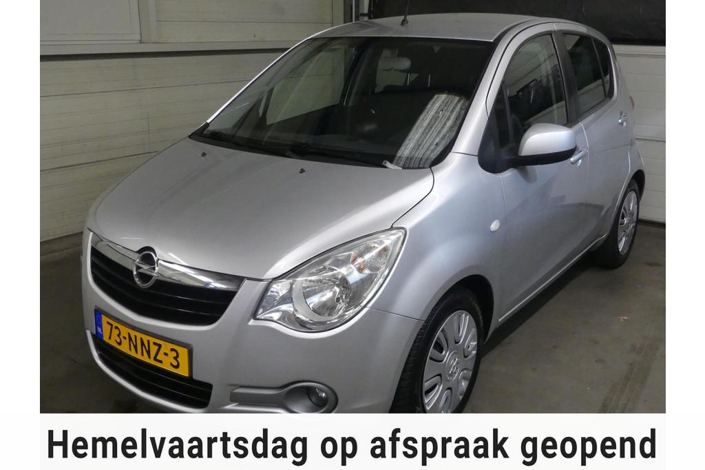 Opel Agila 1.0 Edition - LPG G3 - Airco - Mooie auto!, Electronic Stability Program (ESP), Stof, Gebruikt, 996 cc