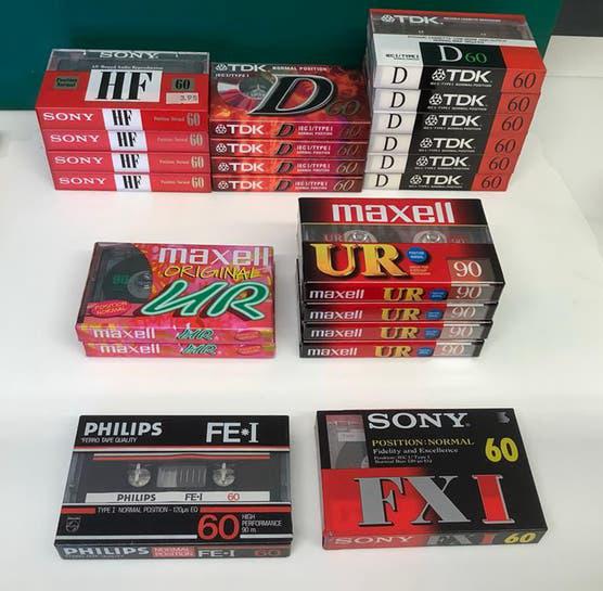 Nieuwe Cassettebandjes: Sony, TDK, Maxell, Philips, Overige genres, Ophalen of Verzenden, Nieuw in verpakking, Onbespeeld