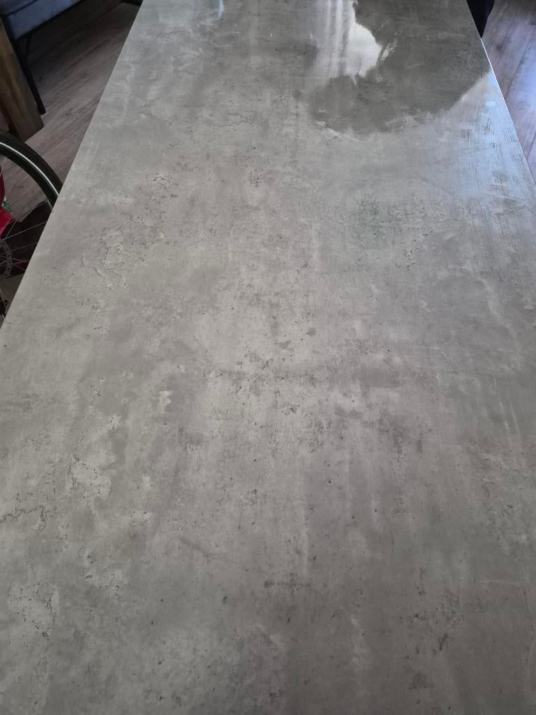 Betonlook eethoek tafel, Ophalen of Verzenden