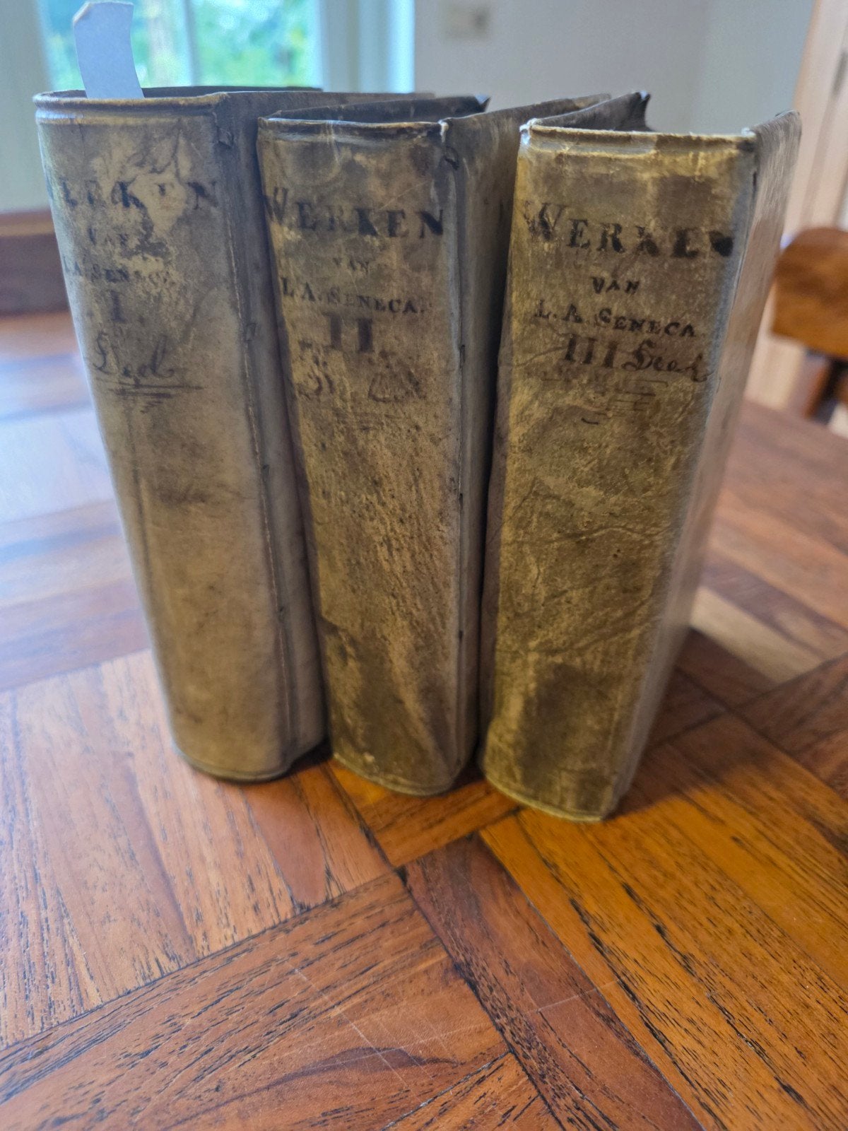 L. Annaeus Seneka - werken - 1658 (3 volumes), Ophalen of Verzenden, L. Annaeus Seneka