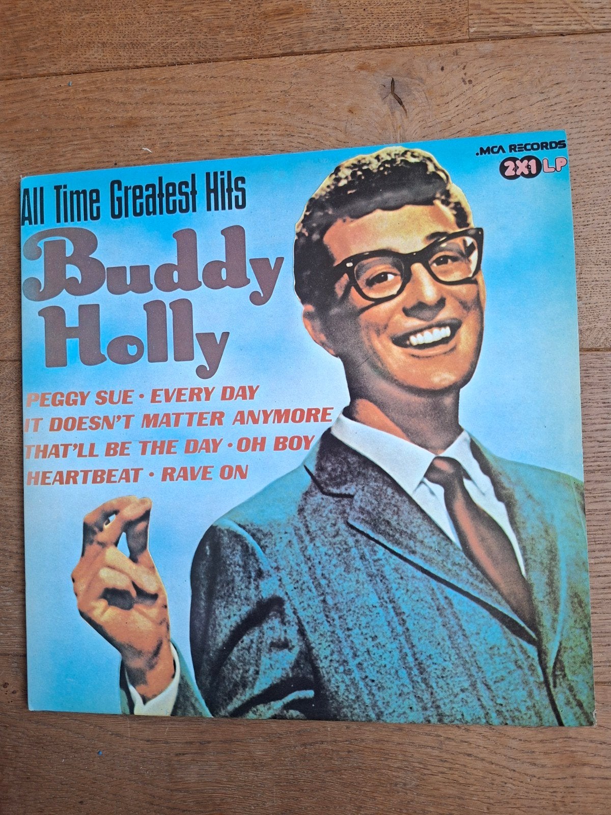 Buddy Holly - All Time Greatest Hits 2xLP (1976), Cd's en Dvd's, Vinyl | Pop, Ophalen of Verzenden, Gebruikt