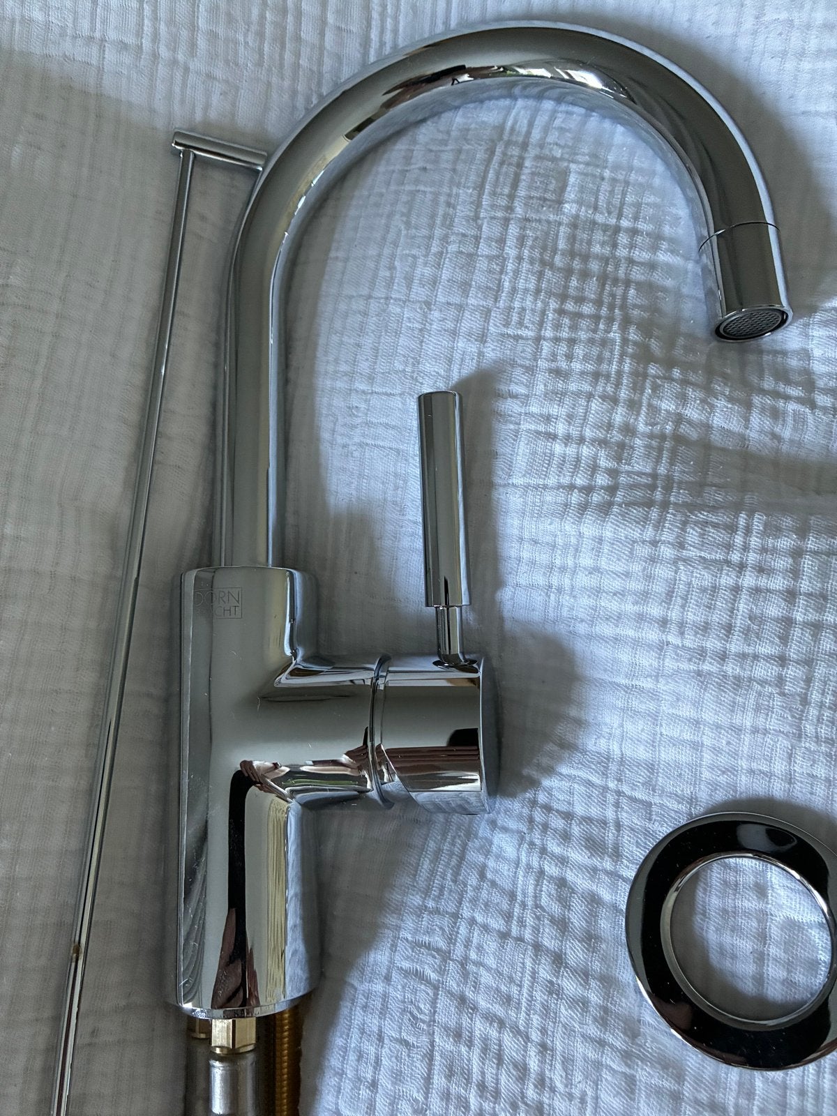 Dornbracht Tara Logic wastafelkraan  Chroom NIEUW, Doe-het-zelf en Verbouw, Sanitair, Ophalen, Nieuw, Chroom, Kraan
