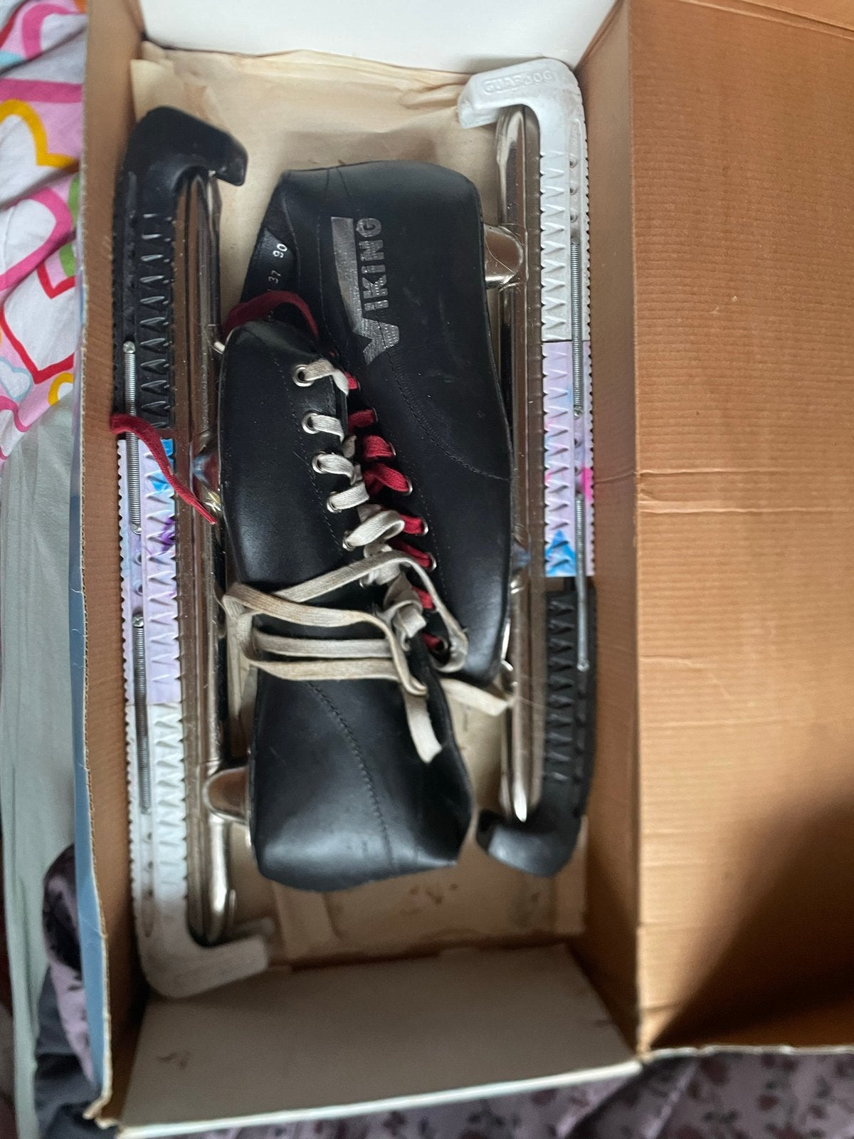 Viking Noren schaatsen maat 37 - Zo goed als nieuw-geslepen!, Ophalen of Verzenden, Zo goed als nieuw, Noren, Viking