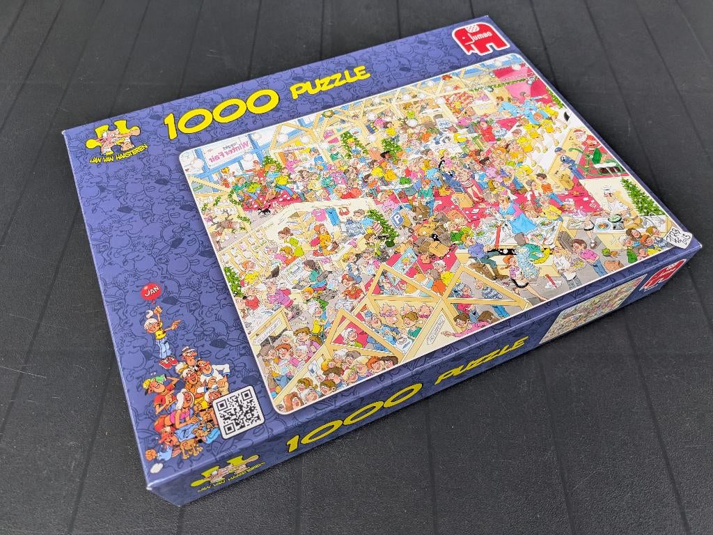 Legpuzzel 1.000 st. Jan van Haasteren The Winter Fair 17453, Ophalen of Verzenden, 500 t/m 1500 stukjes, Nieuw, Legpuzzel
