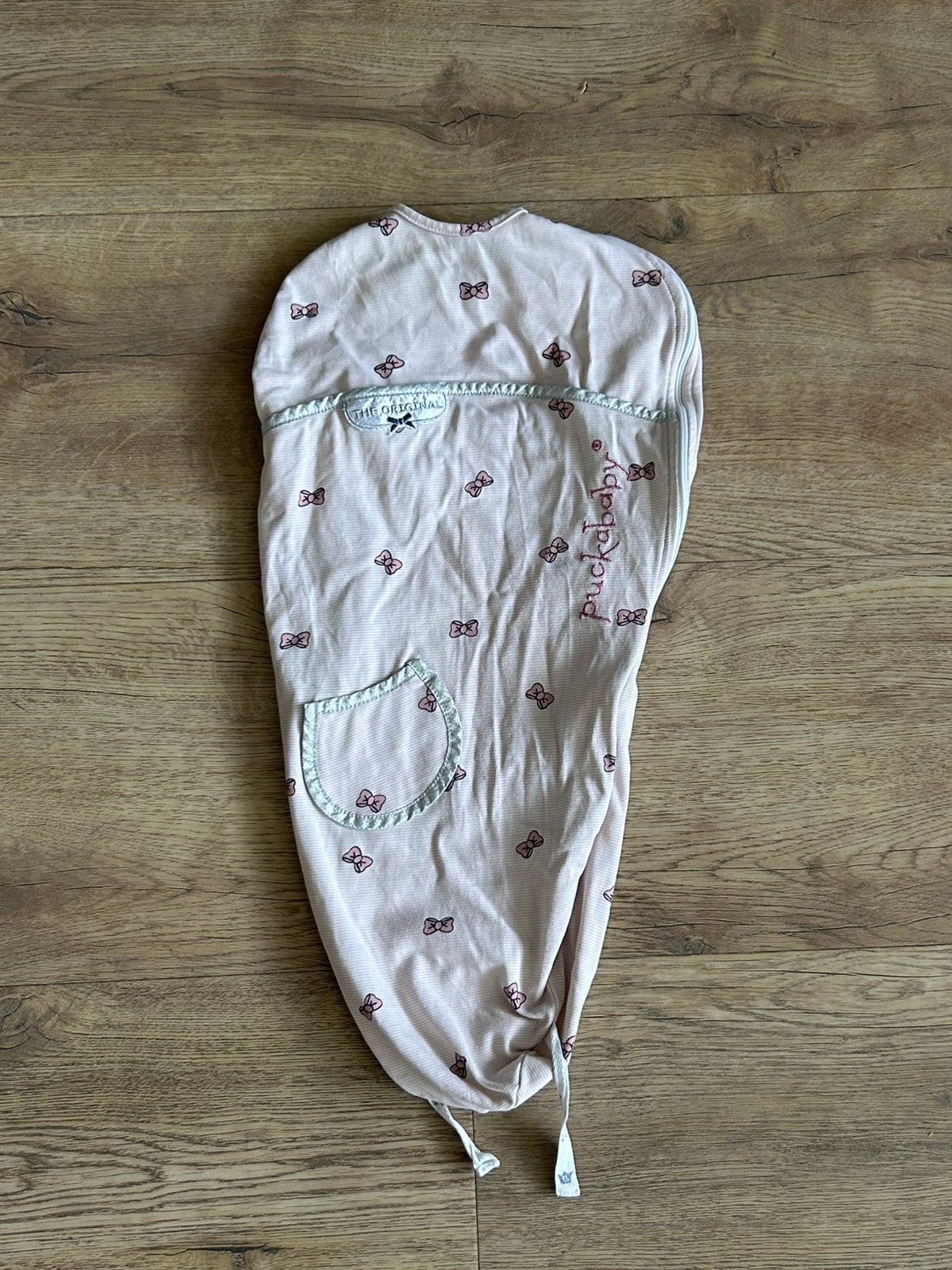 Puckababy Piep Inbakerzak Roze TOG 0.5 Slaapzak 0-3m, Kinderen en Baby's, Verzenden, Puckababy, Zo goed als nieuw, Inclusief buikband