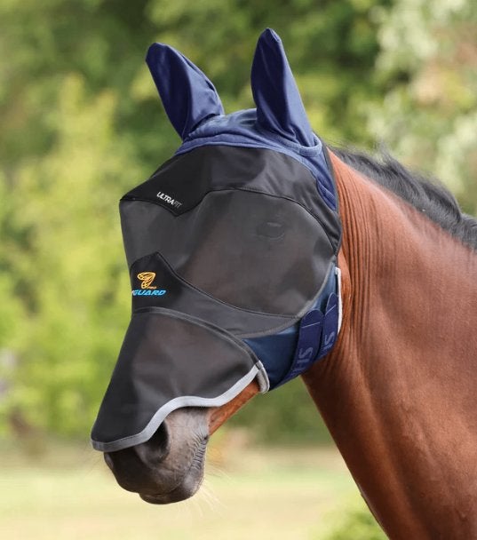 Shires Flyguard vliegenmasker Deluxe 10871 Pony Cob Full, UK, UK, Nieuw, Ophalen of Verzenden