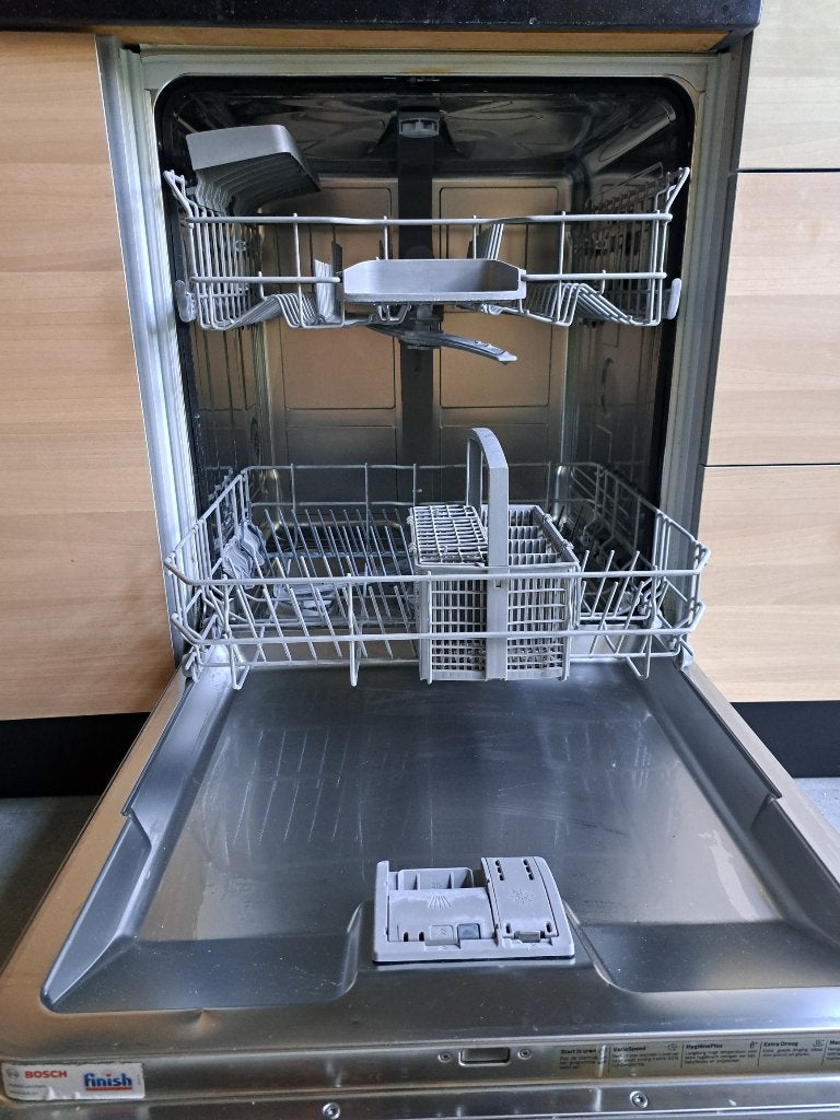 Inbouw vaatwasser Bosch SMV46CX05N, Ophalen, Gebruikt, Minder dan 85 cm, Minder dan 10 liter