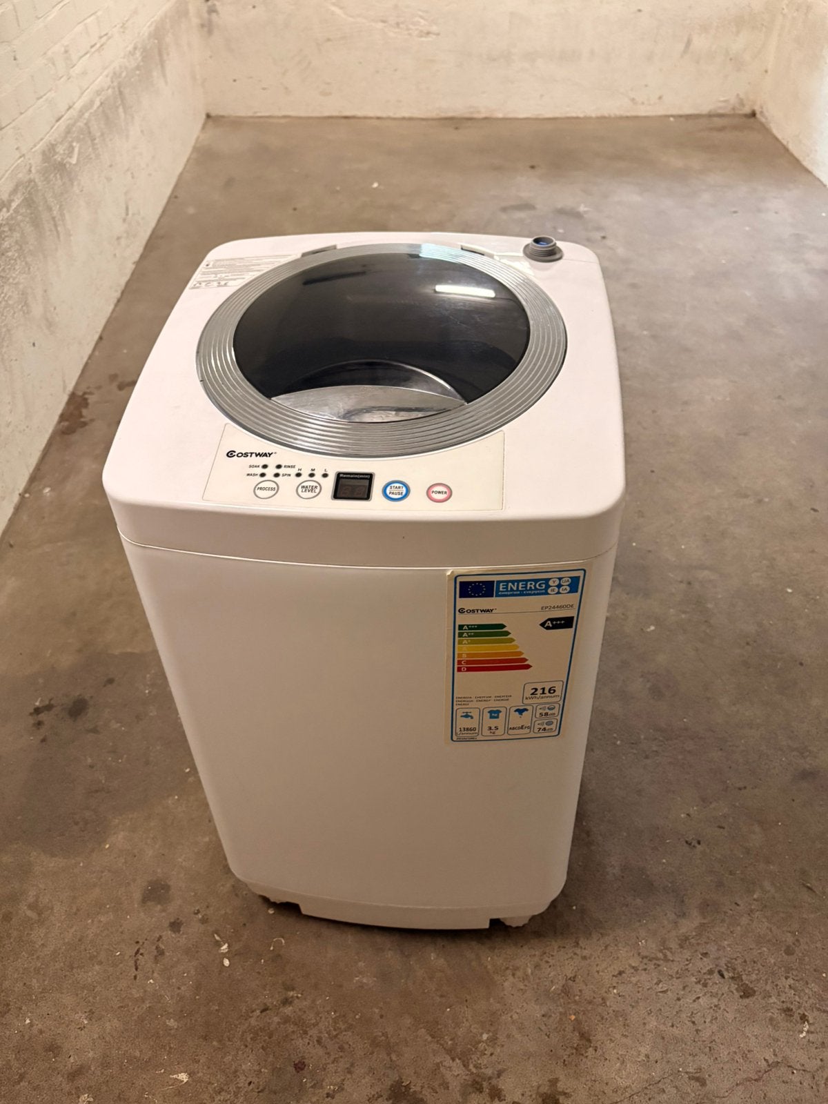 Mini wasmachine 3,5 kg Ideaal voor studio, camper of std, Witgoed en Apparatuur, Wasmachines, Ophalen, Minder dan 1200 toeren