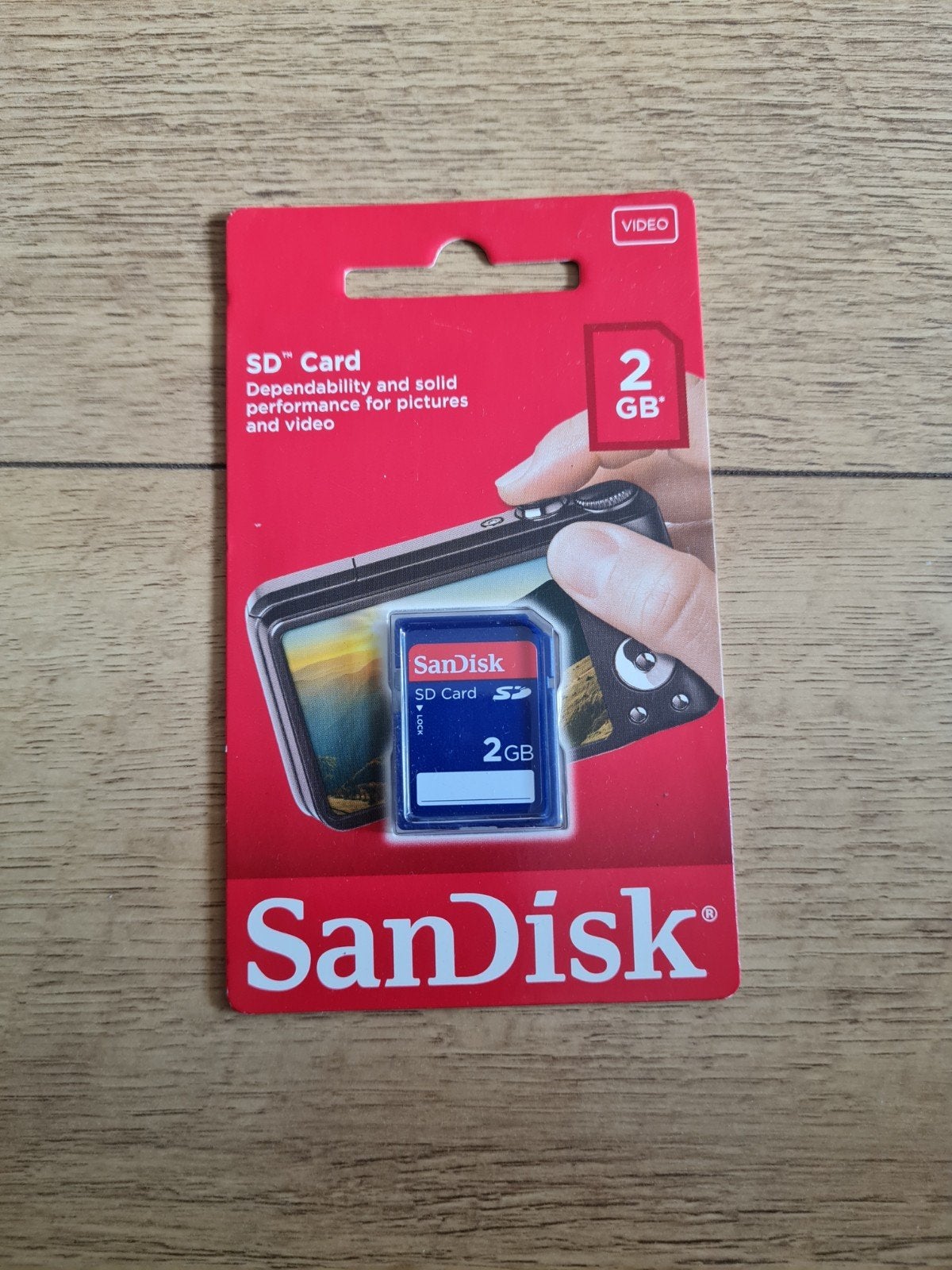 SanDisk SD 2GB, SD, Nieuw, 280 Bishopsgate, London, EC2M 4AG, United Kingdom, Fotocamera