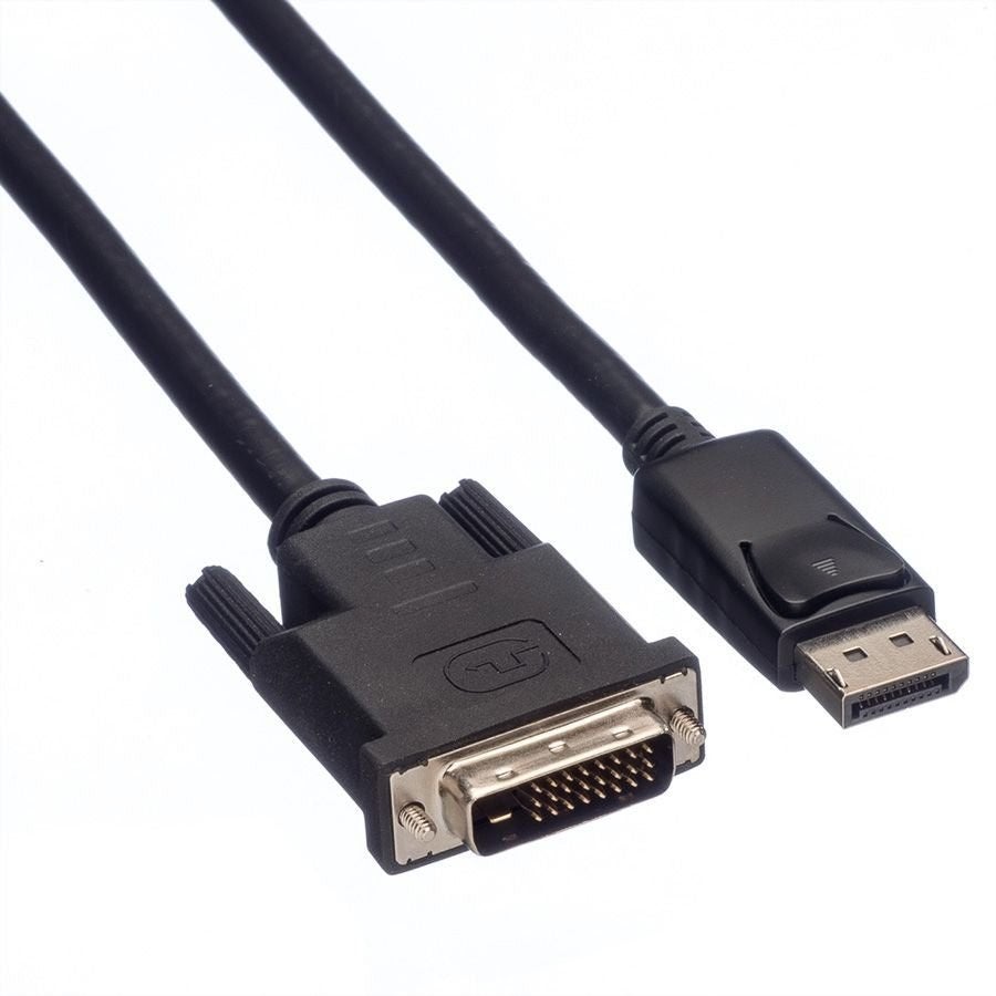 DisplayPort naar DVI-kabel – 1,5 meter, Audio, Tv en Foto, Audiokabels en Televisiekabels, Ophalen of Verzenden, Gebruikt, Minder dan 2 meter
