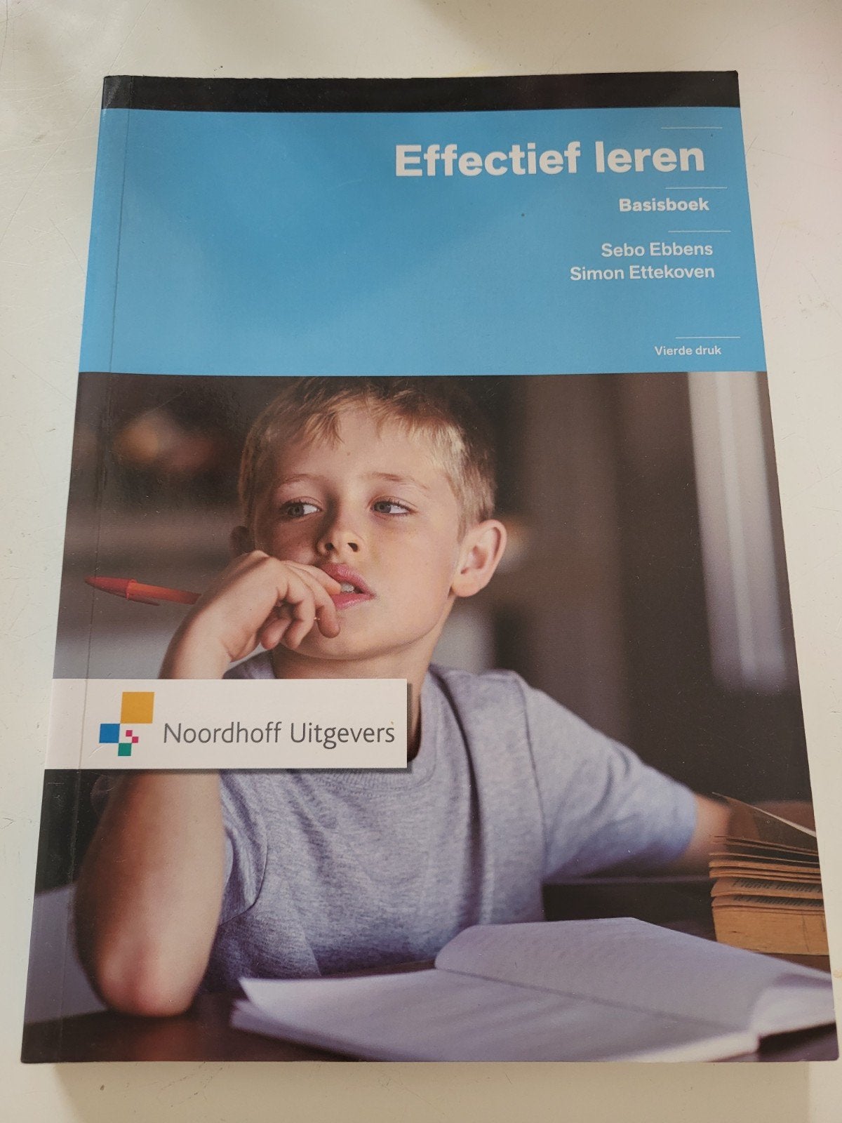 Effectief leren - Basisboek (4e druk), Boeken, Zo goed als nieuw, HBO, Ophalen of Verzenden, Sebo Ebbens, Simon Ettekoven