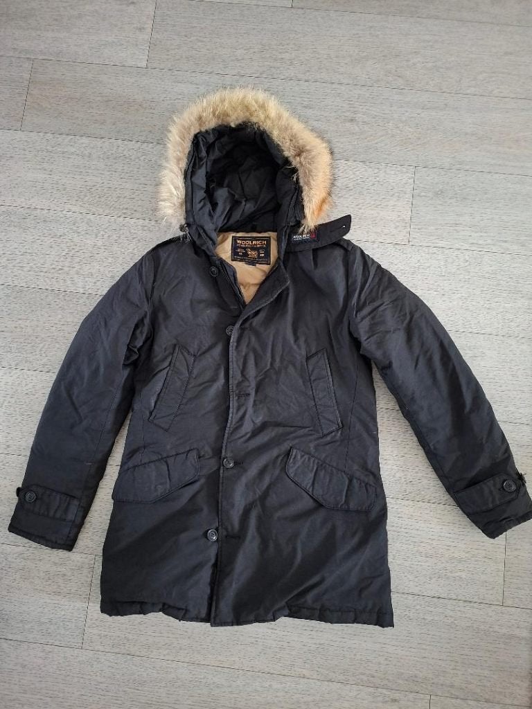 Woolrich winterjas, Zwart, Zo goed als nieuw, Woolrich, Ophalen