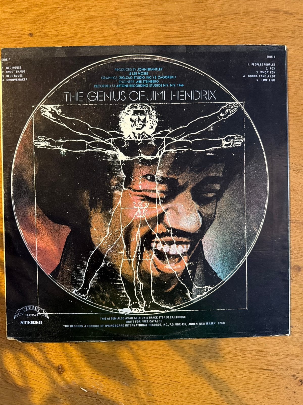 Jimi Hendrix - The Genius Of Jimi Hendrix LP (1966), Gebruikt, Ophalen of Verzenden, 12 inch, 1960 - 1969
