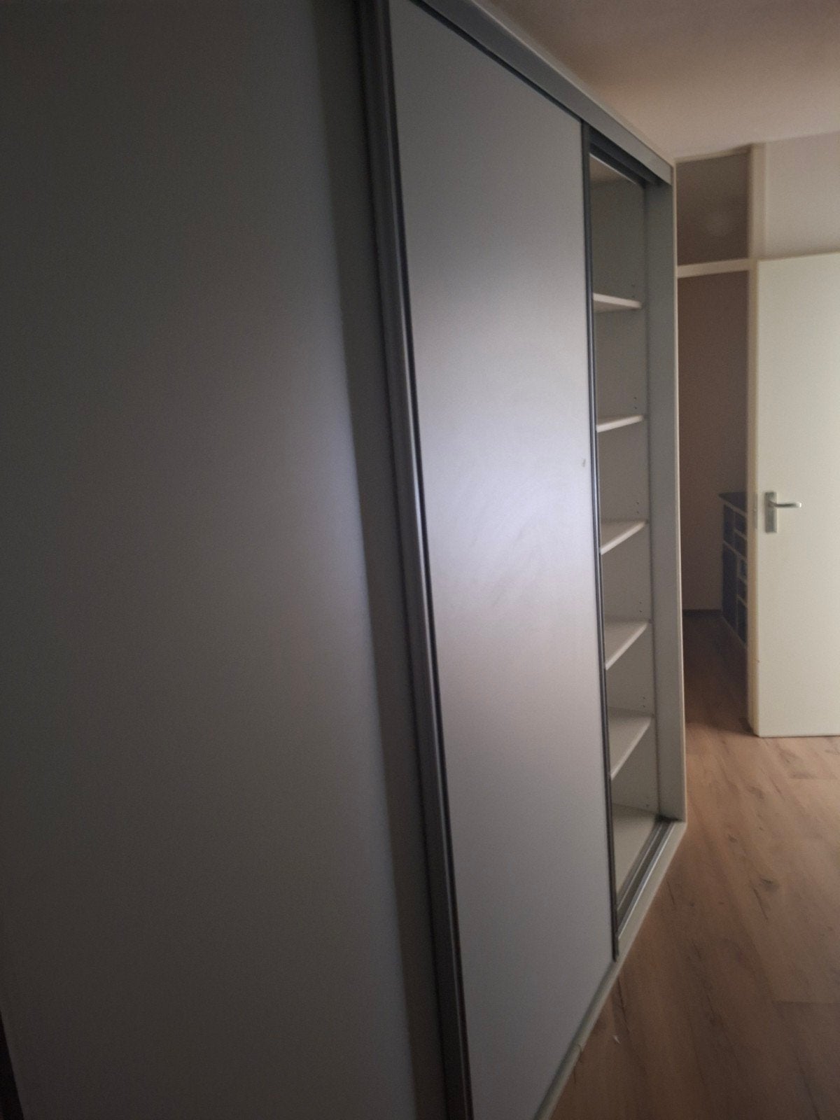 MOOIE SCHUIFKAST!!!, Huis en Inrichting, Kasten | Roldeurkasten en Archiefkasten, Ophalen, Kunststof, Gebruikt, 150 tot 200 cm