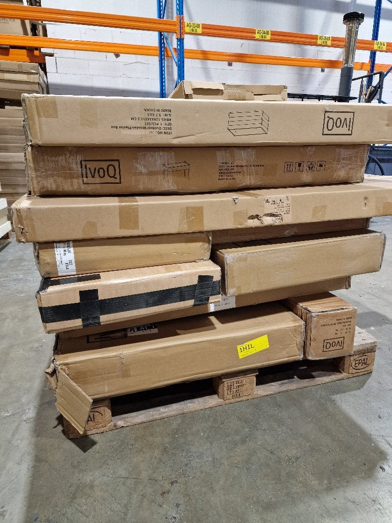 Pallet retourgoederen – 14 items – waarde €831, Ophalen, Nieuw