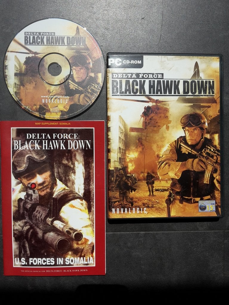 PC Game - Delta Force Black Hawk Down, Shooter, 1 speler, Ophalen of Verzenden, Zo goed als nieuw