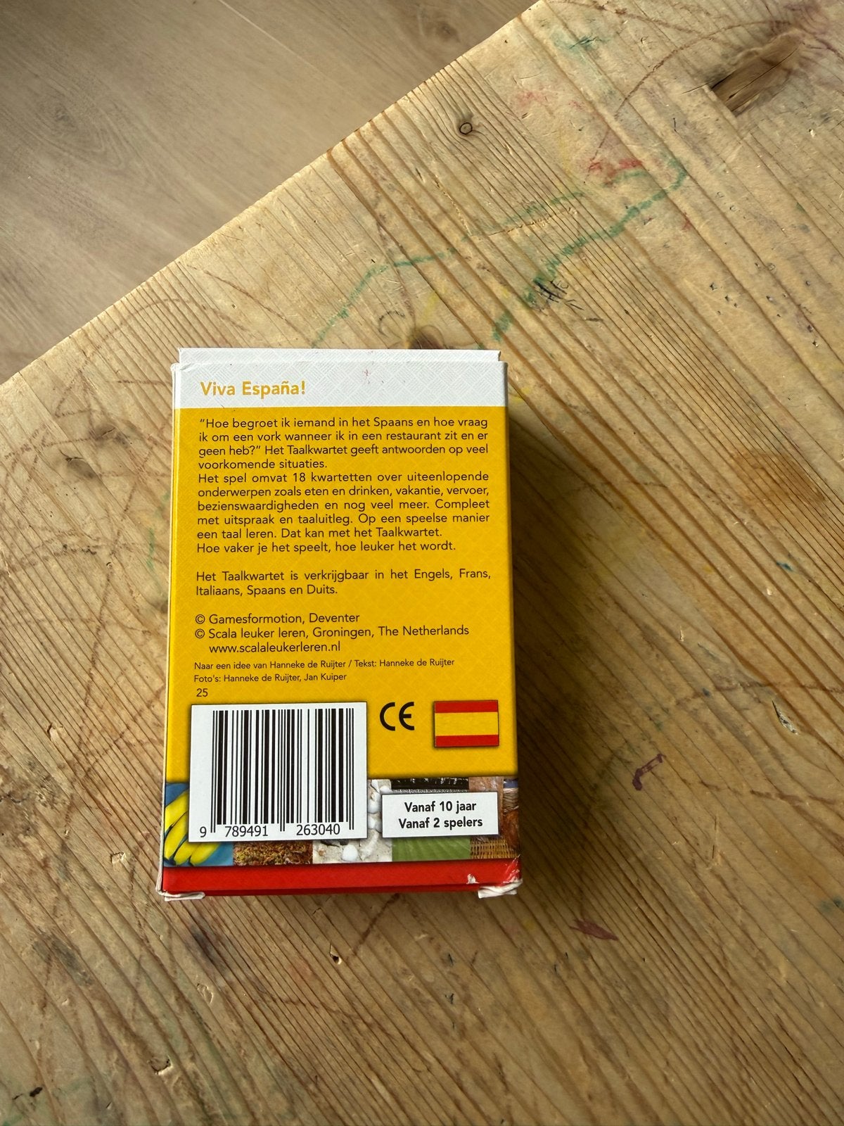 Spaans Taalkwartet - Leer spelenderwijs Spaans!, Een of twee spelers, Ophalen, Nieuw