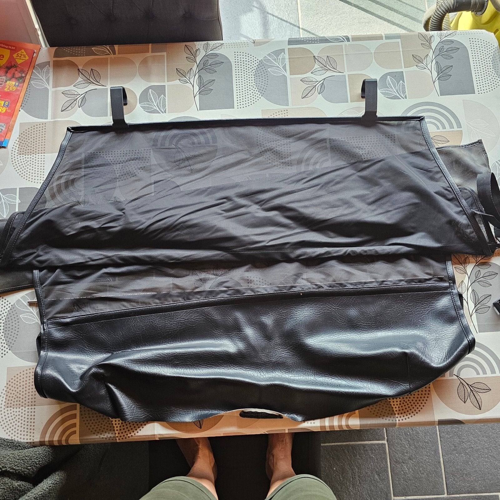 wind scherm voor golf cabrio, Ophalen