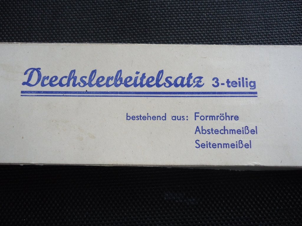 3 x Houtdraaibank gereedschap - houtbeitel - Gutsen - NIEUW, Ophalen of Verzenden, Nieuw, Onderdeel
