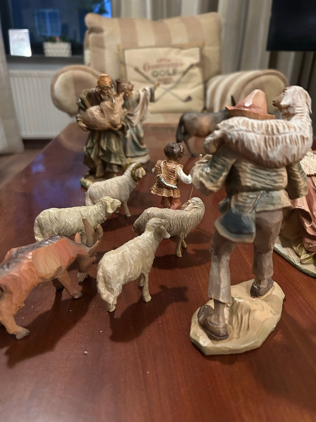 Gedetailleerde Kerststal Beelden Set - Compleet, Ophalen of Verzenden, Nieuw, Beeld(je), Christendom | Katholiek