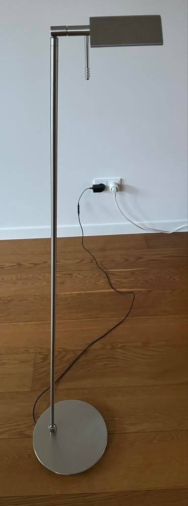 Holtkötter verstelbare lees/vloerlamp, Ophalen, Zo goed als nieuw, Metaal, Modern