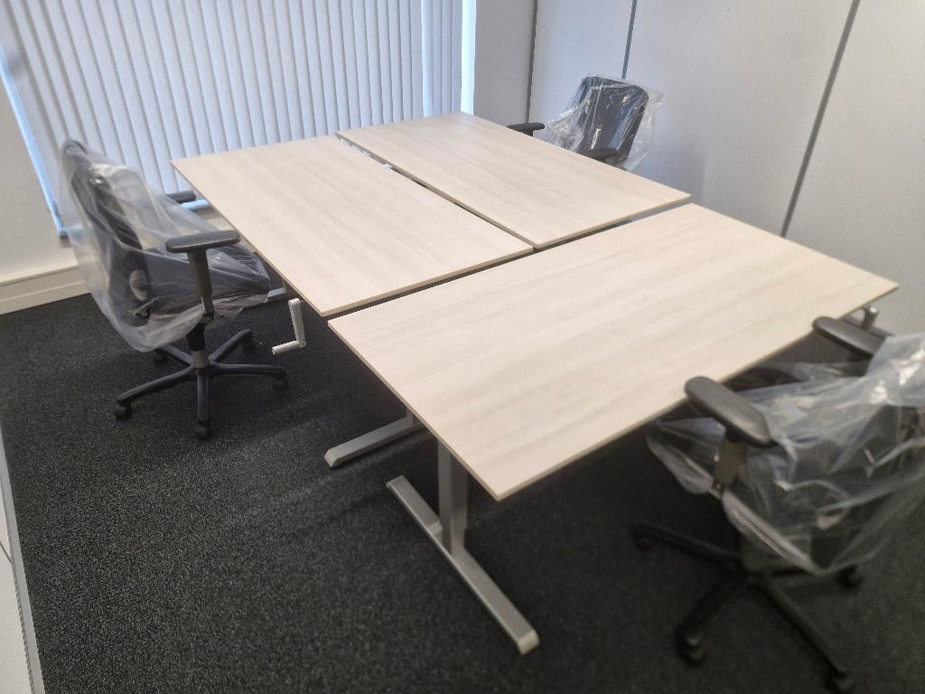 Zit-sta slinger bureau 120 / 140 / 160cm meerdere beschikbaa, Postbus, In hoogte verstelbaar, Ophalen of Verzenden, Onbekend